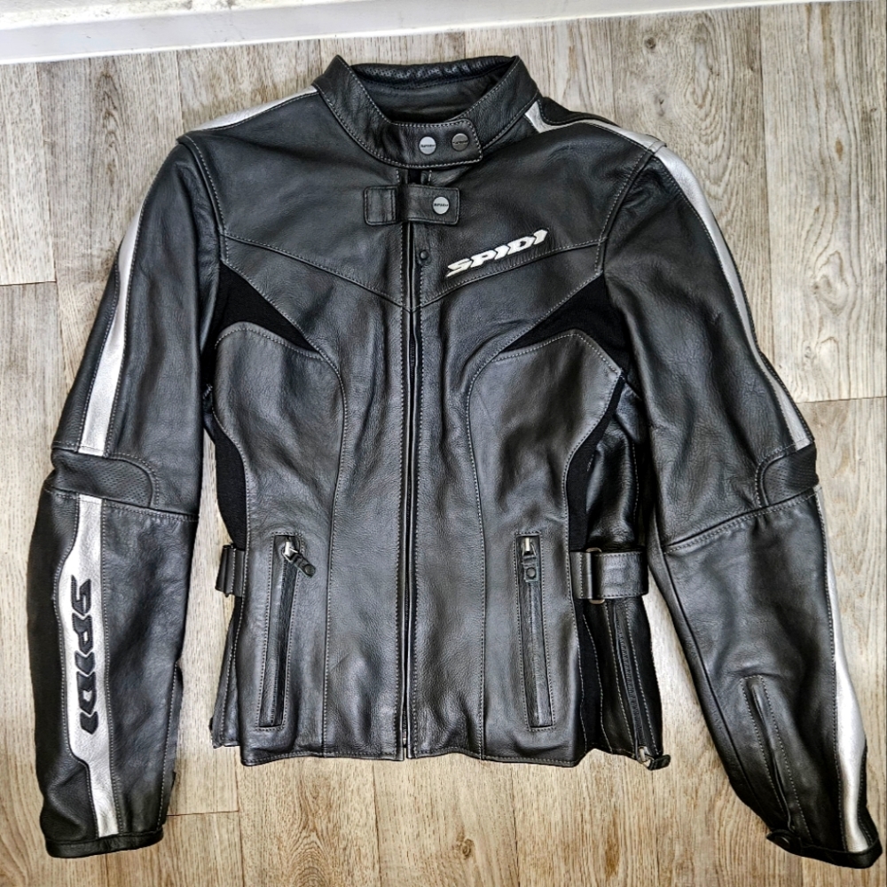 Spidi Leather Jacket Women’s Size 42